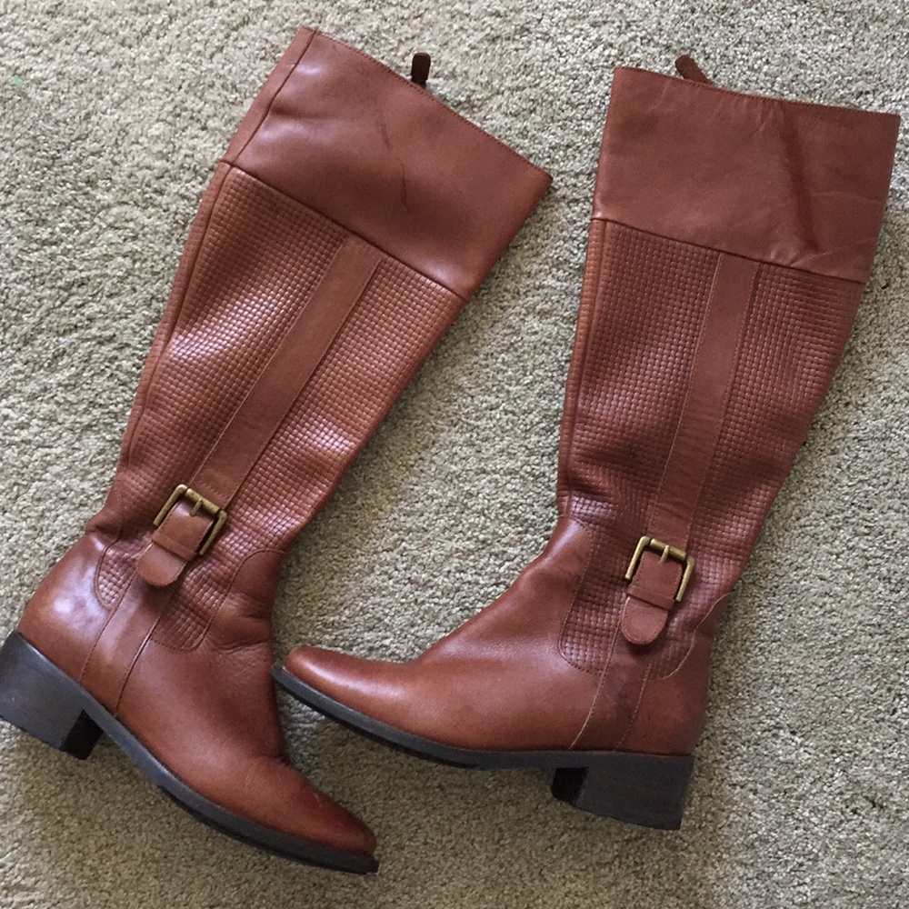 Brown Knee High Cole Haan Boots - image 1